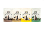 Ghuttie Variety Pack pouches shown together against a white background